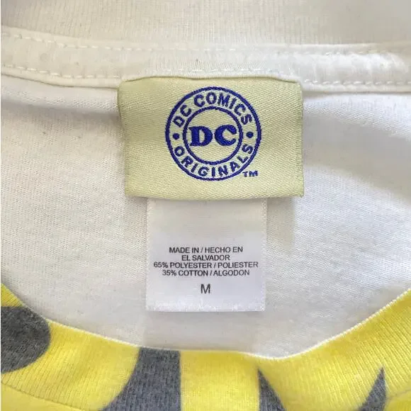 DC Comics Originals Vintage Superman Graphic Print T Shirt Crew Neck Size Medium - Picture 3 of 4